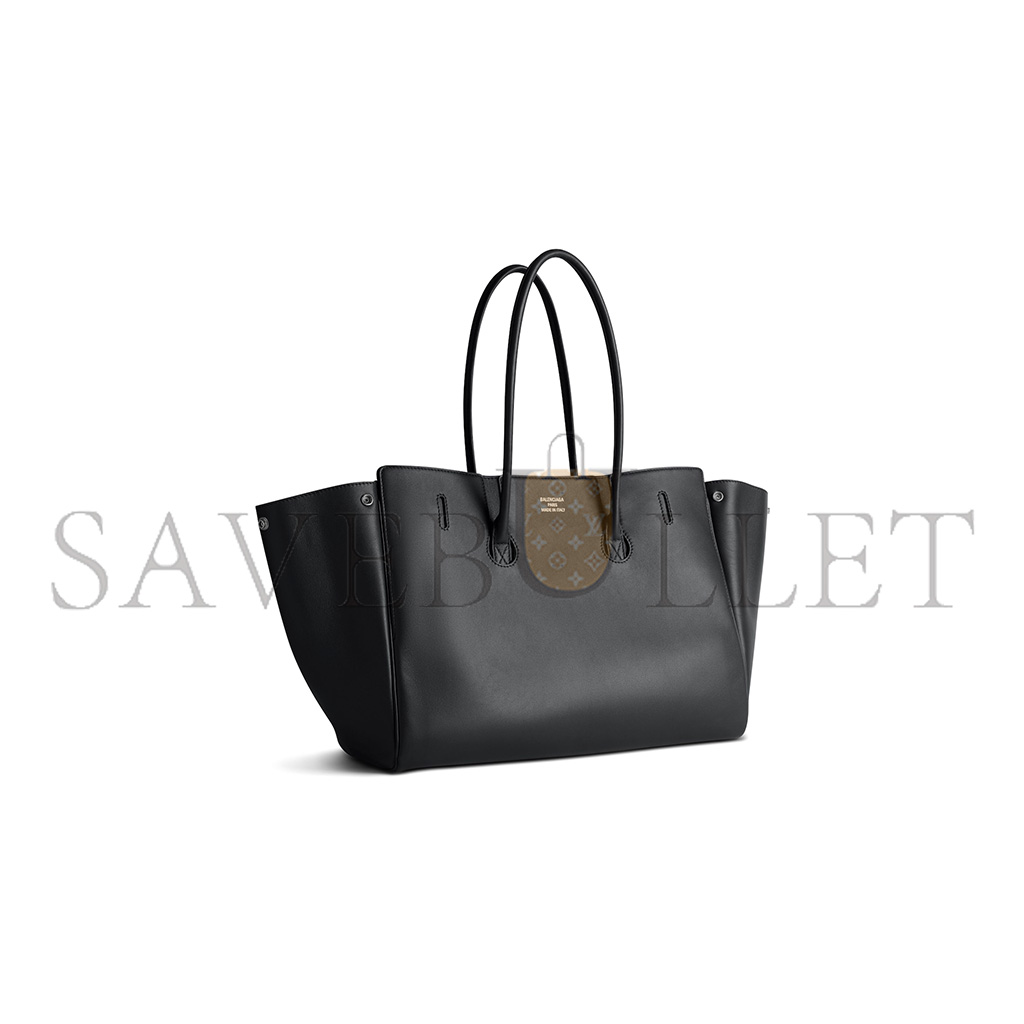 BALENCIAGA BEL AIR MEDIUM CARRY ALL BAG IN BLACK 8054812ABAW1000 (36.5*28.9*16cm)